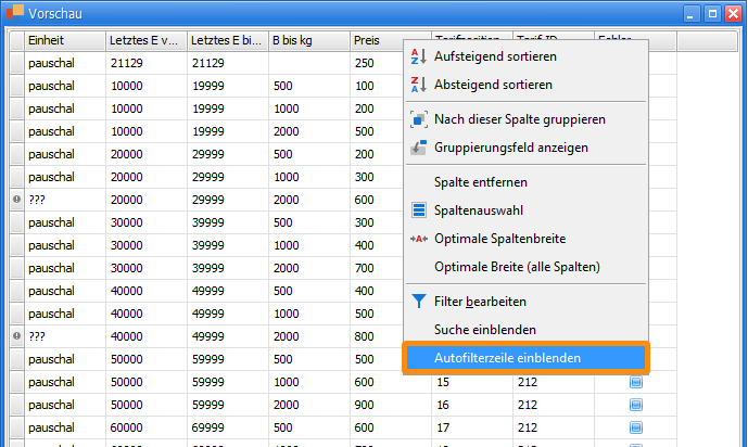 csJOB:Abrechnung Tarife:Tarifpositionen importieren:Import über Import Wizard 1701943895855.png