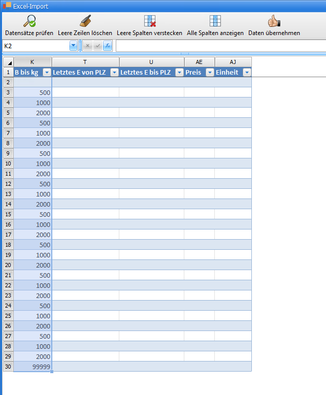 csJOB:Abrechnung Tarife:Tarifpositionen importieren:Import über Excel Import 1701867929407.png