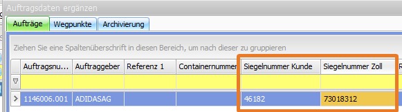 Datei:Release Veroeffentliche Releases Neu in Version 6.0.17 CR 86807, Eingabe und Aendern von Siegelnummer Zoll und Siegelnummer Kunde im Dispoplanimage2016-7-6 15 23 31.png