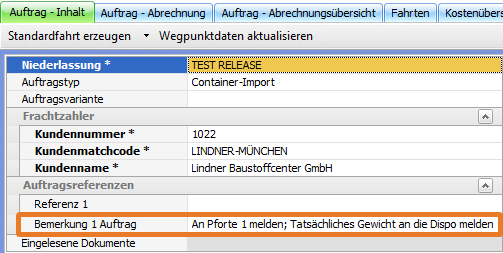 Release Veroeffentliche Releases Neu in Version 7.7.21 Textbausteinmatrix - Erfassen von kundenspezifischen Besonderheiten in cargo support (CR 121386)Snap 2017.11.13 15h09m02s 011.png